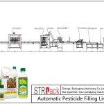 Автоматска линија за полнење на пестициди